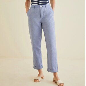 NWOT Kowtow Exclusive Edition Pants Blue 100% Cotton XS